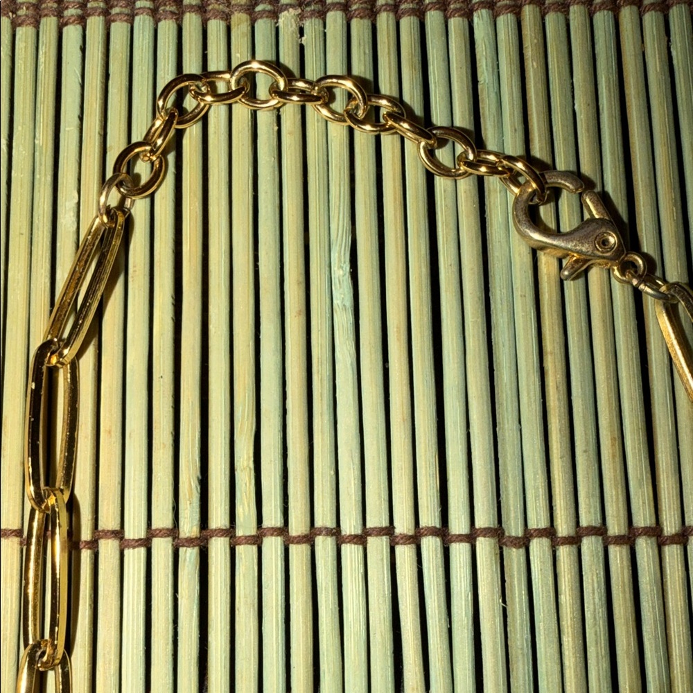 Gold Evil Eye Necklace and Bracelet/Ring Set - Picture 4 of 10